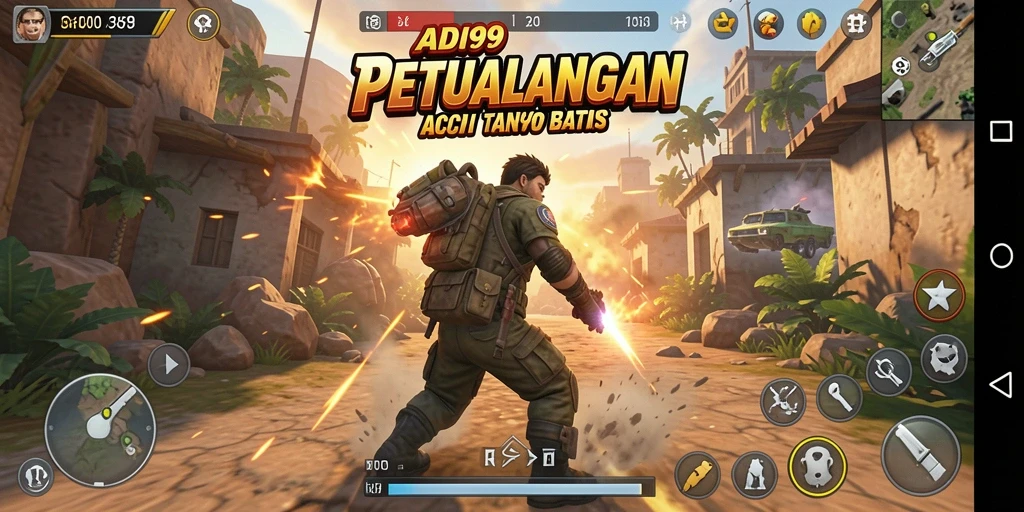 Tampilan gameplay ADI99 yang mengasyikkan dan mendebarkan.