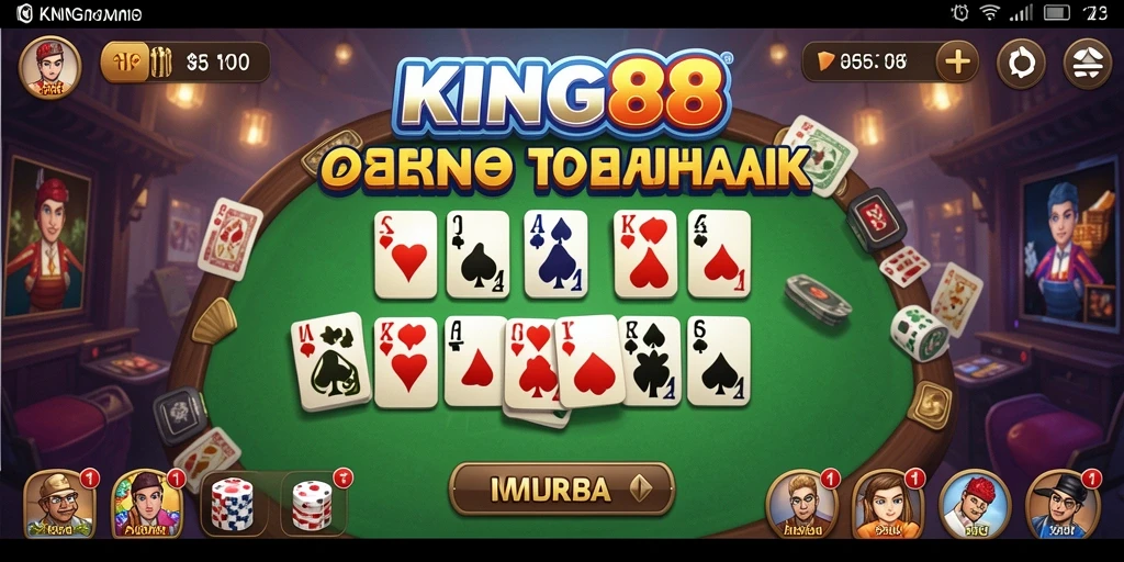 Tampilan gameplay KING88 yang seru dan menantang