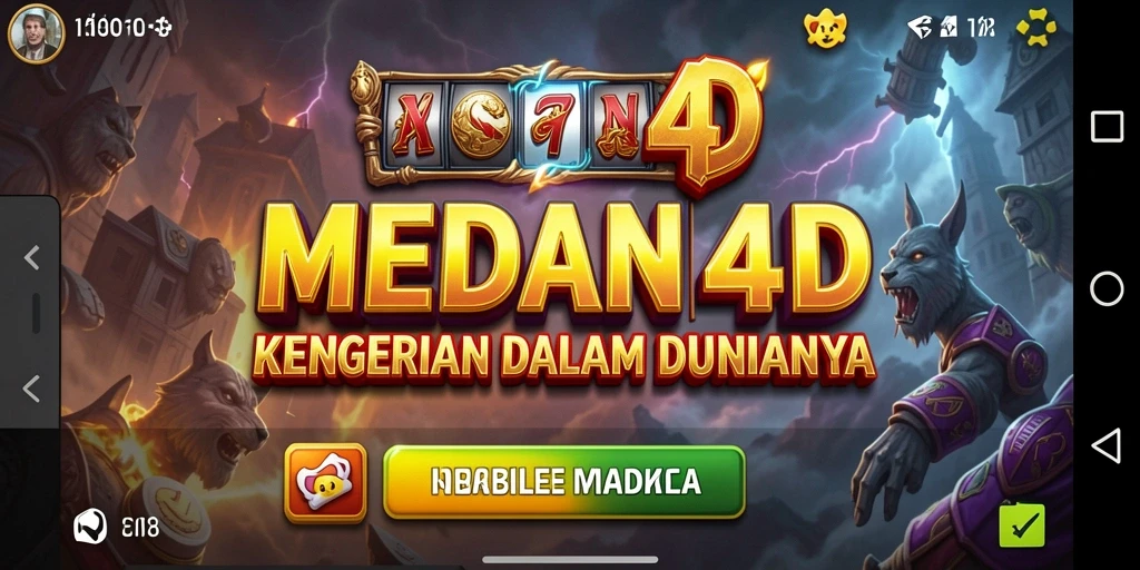Tangkapan layar dari gameplay <strong>MEDAN4D</strong> yang menampilkan suasana horror intens.