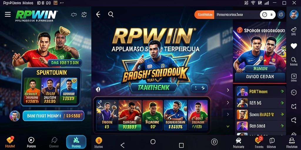 Tampilan gameplay Sportsbook yang menarik dan interaktif.