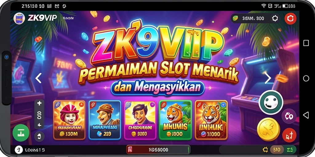 Gambaran gameplay menarik dari permainan Slot ZK9VIP.
